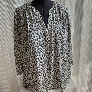 NYDJ Blouse Stone Cat Size 1X NWT